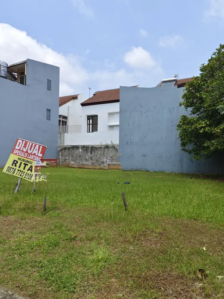 Dijual Kavling Luas 18x16,5m di Cluster Lantana JGC