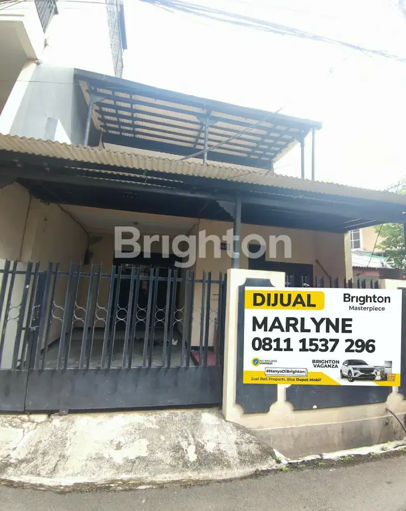 Dijual Rumah 2 Lt Bebas Banjir di Tanjung Duren