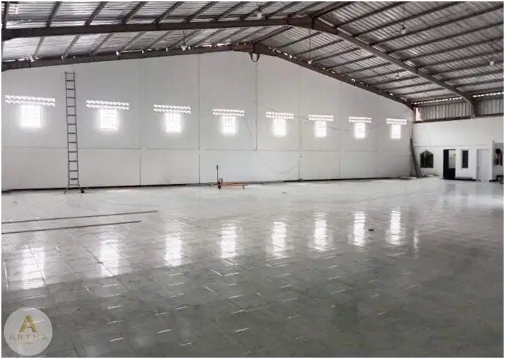 Gudang bersih siap pakai di soreang kota bandung