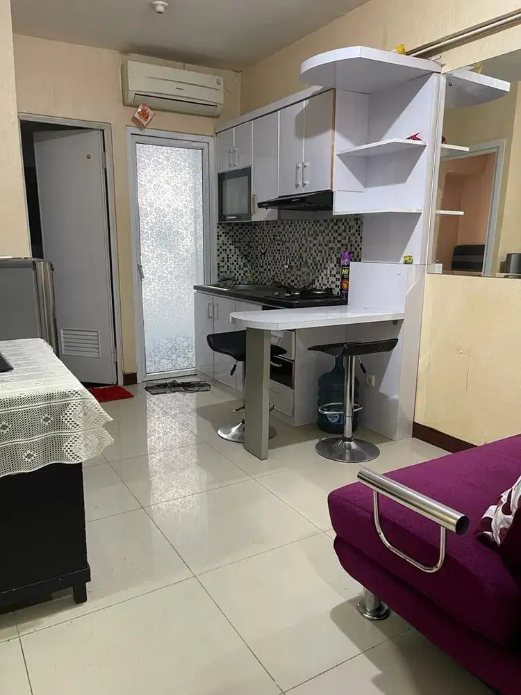 Apartemen the green pramuka city 2 kamar Chrysant