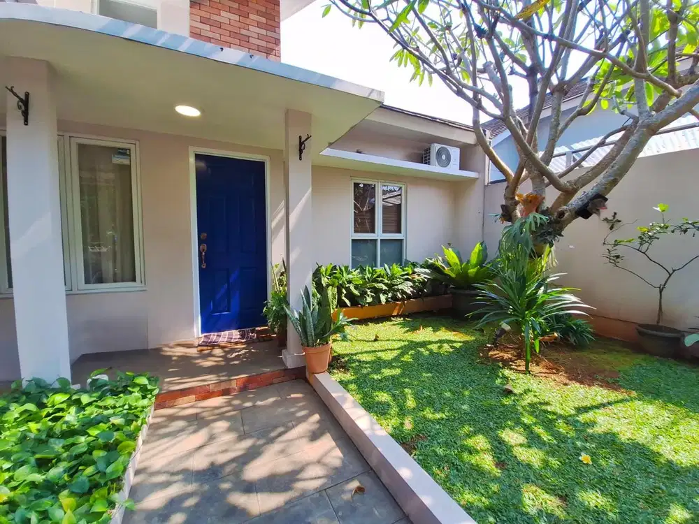 DIJUAL RUMAH ASRI DALAM KOMPLEKS GRAND CINERE SEMI FURNIHSED