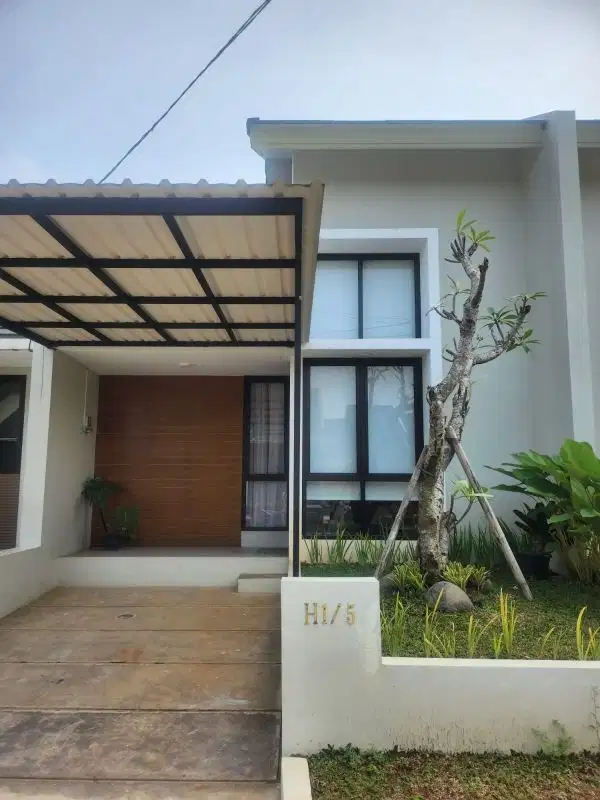 Rumah Modern Kemang Eminence Bogor langsung huni akses tol