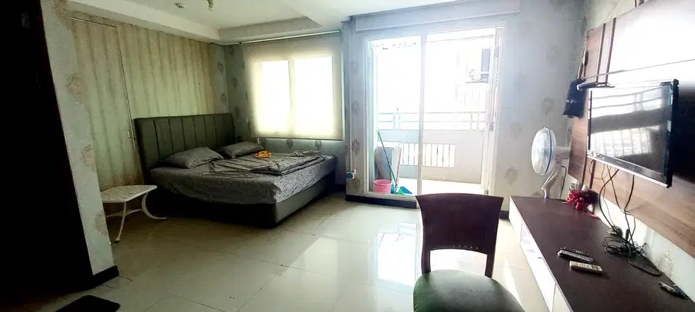 DIJUAL APARTMENT SKY TERRACE LAGOON TYPE STUDIO SEMI FURNISHED