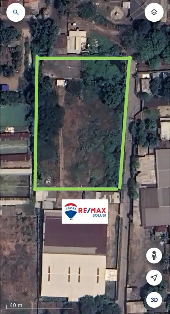 DIJUAL LAHAN TANAH BATUCEPER TANGERANG