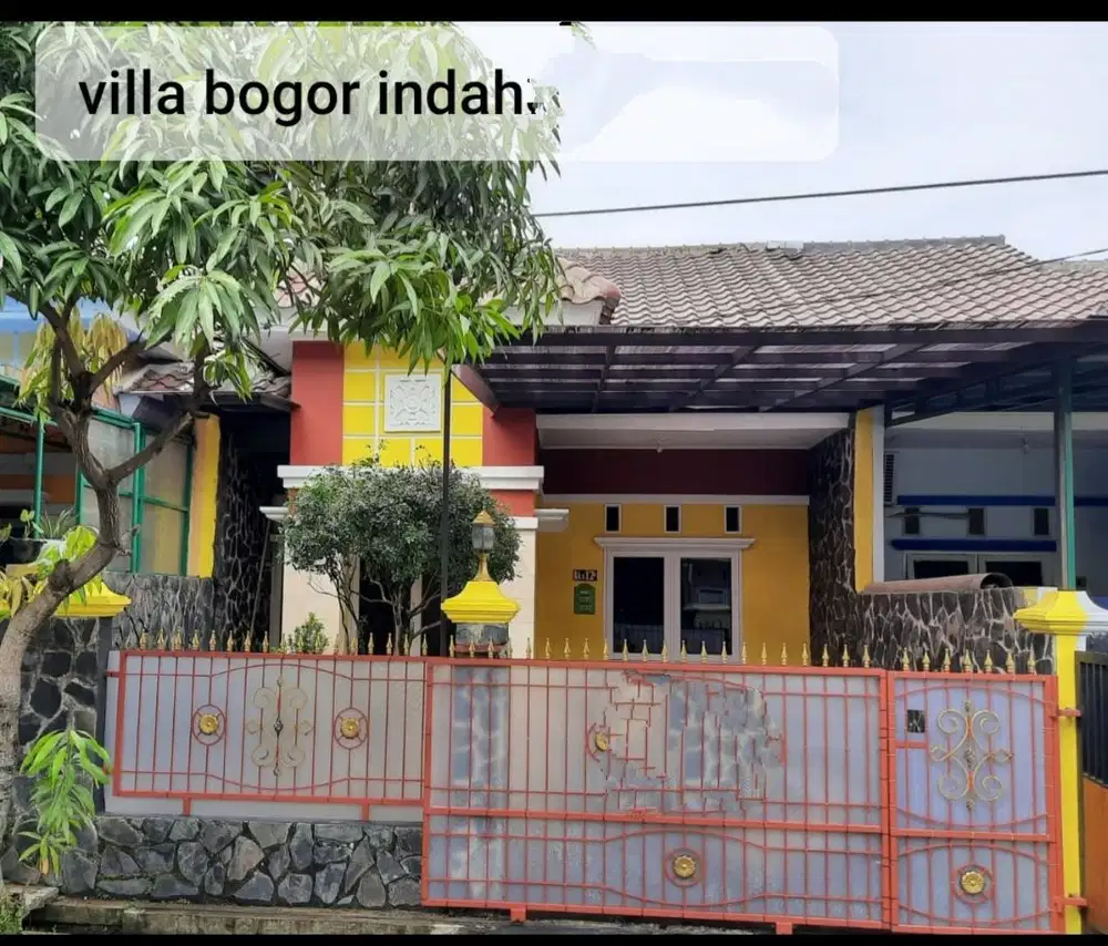 Jual rumah murah siap huni di villa Bogor indah 3