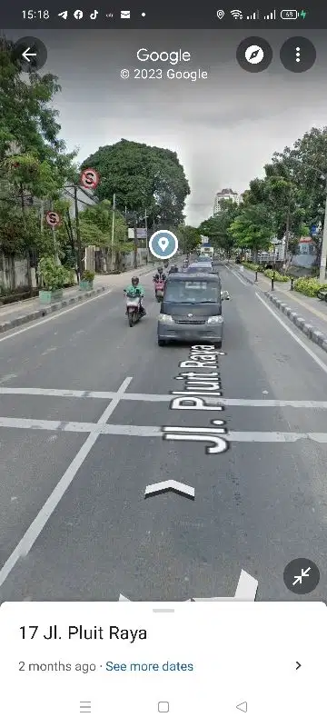 kavling komersial di pluit raya