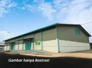 Dijual gudang Jl. Nangewer Parigi, Sukabati Kab. Tangerang