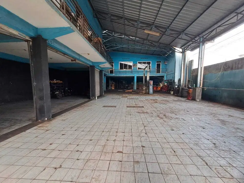 Dijual tanah sudah ada bangunan pinggir jalan raya pamulang