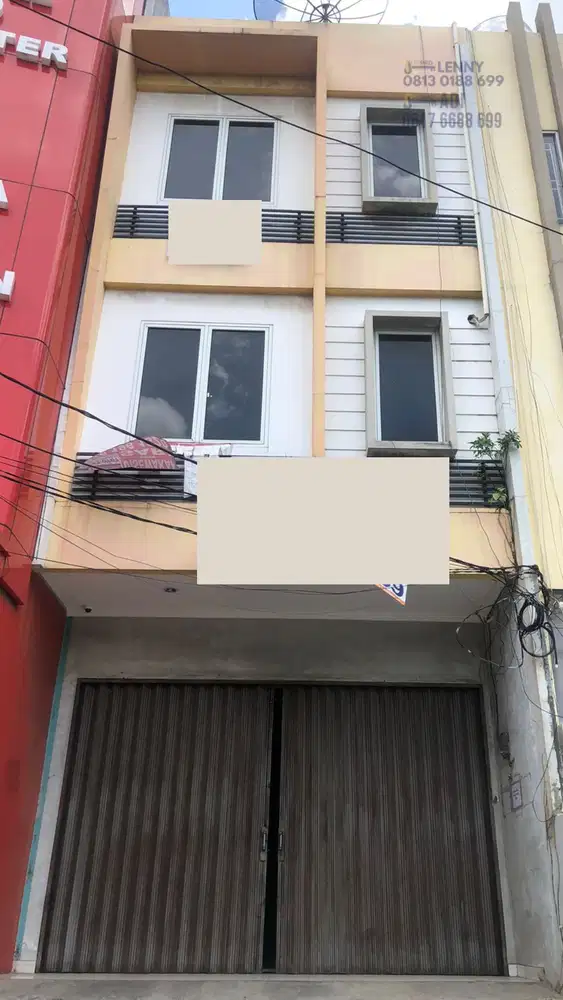 Disewakan Ruko Gandeng  Pluit Karang Utara uk 5x20