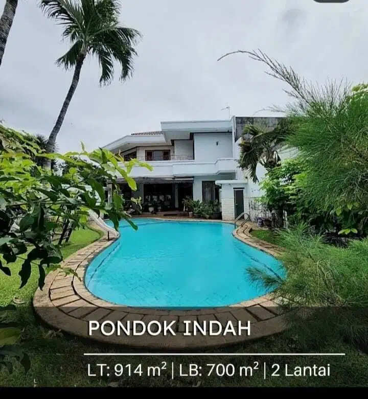 Dijual RUMAH MEWAH di Pondok Indah Jakarta Selatan