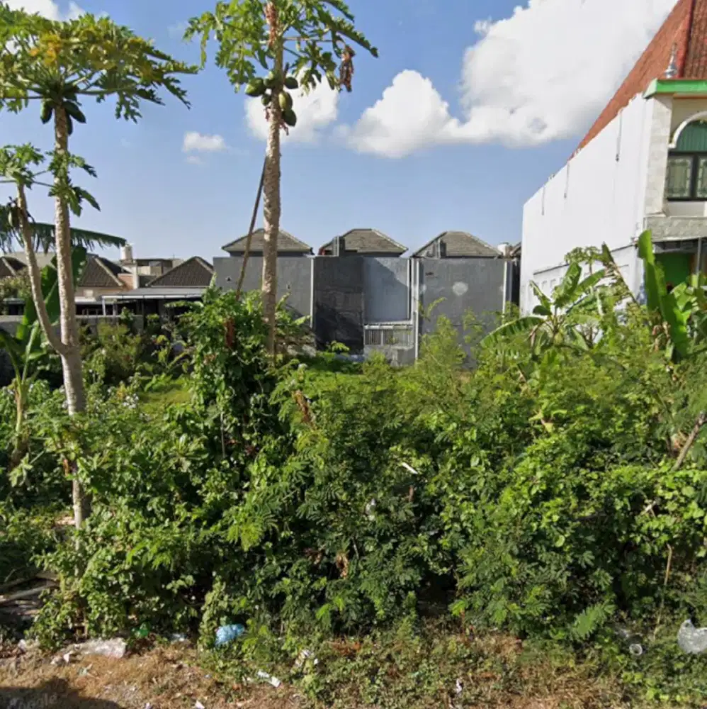 Tanah premium 7 are pura demak barat jl8mtr asp strategis dkt seminyak