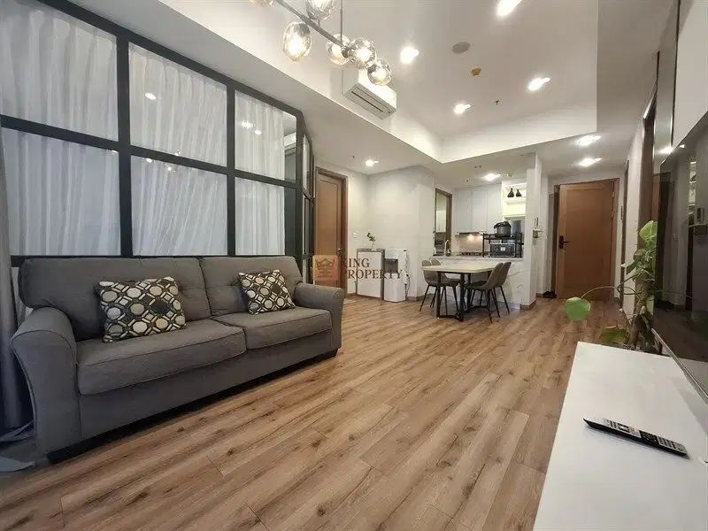 Interior Mewah 2BR Condo Taman Anggrek Residence Nyaman untuk Keluarga
