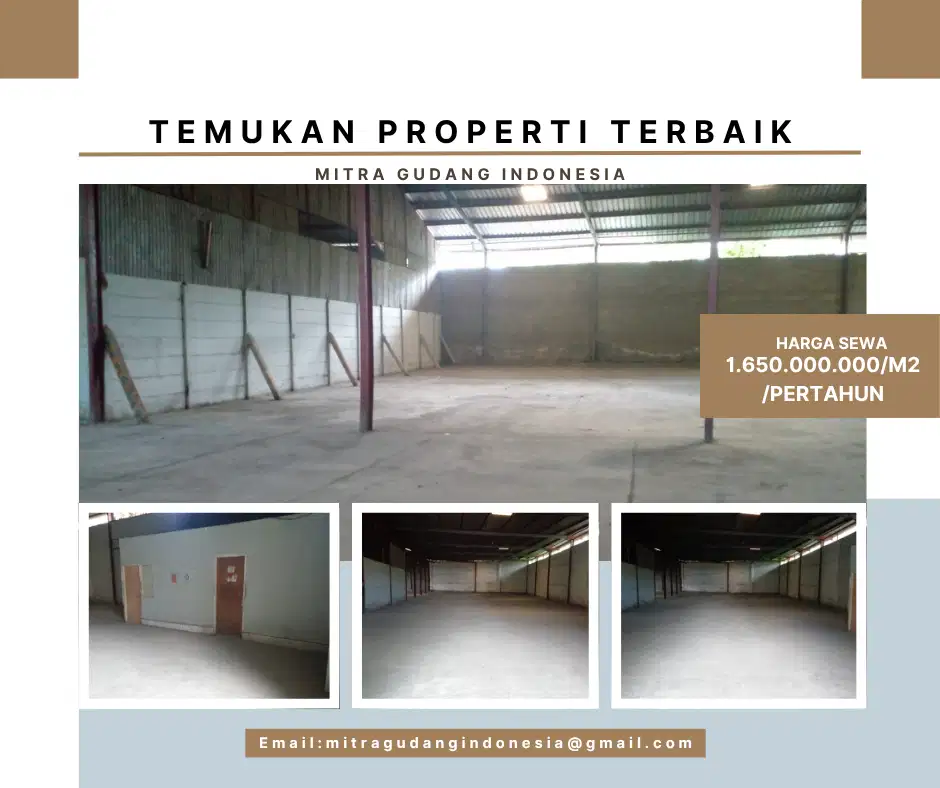 Gudang disewa di pelumpang Jakarta Utara