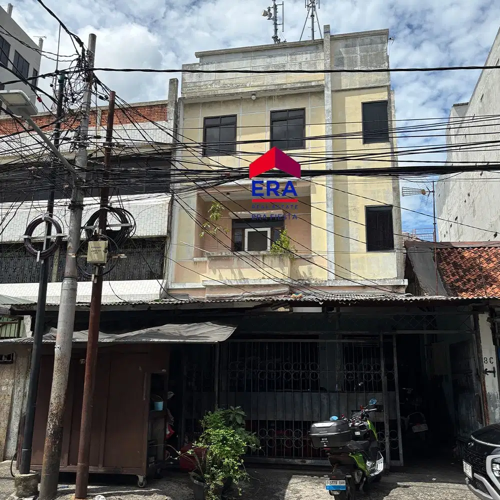 Rumah 4 Lantai Dekat Gunung Sahari Cocok Untuk Kost Gudang Kantor