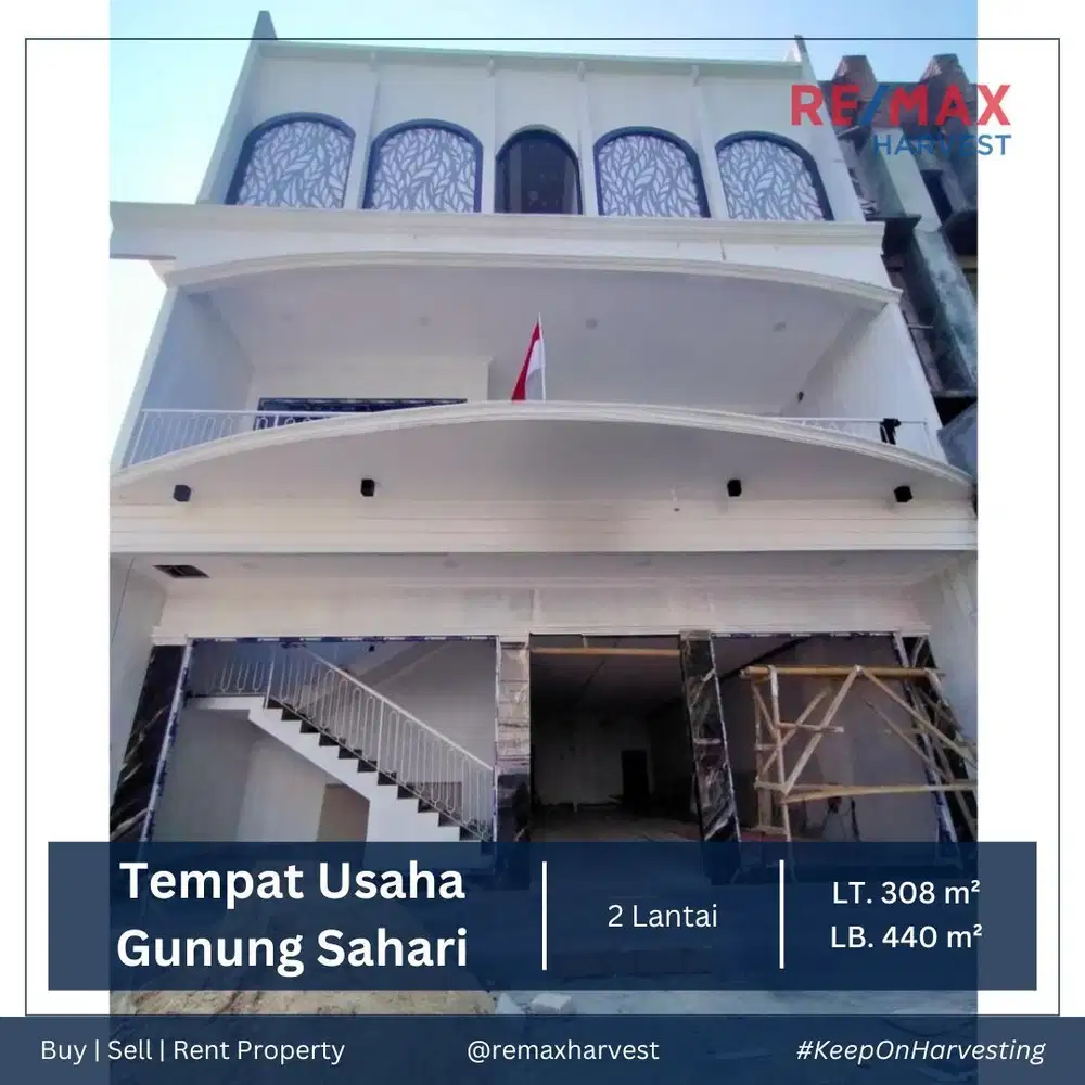 DISEWAKAN TEMPAT USAHA COCOK UNTUK RESTO DLL, GUNUNG SAHARI JAKPUS