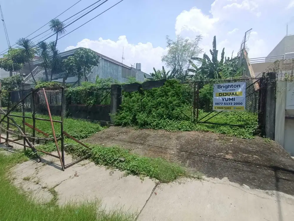 Jual tanah kavling Kertajaya indah timur jalan kembar