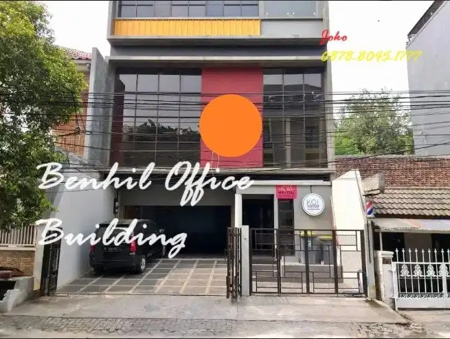 Gedung Kantor Cantik 4 Lt Area Istimewa Bendungan Hilir