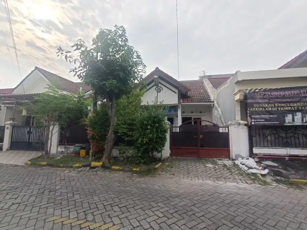 Murah polll rumah wiguna selangkah ke jalan raya merr