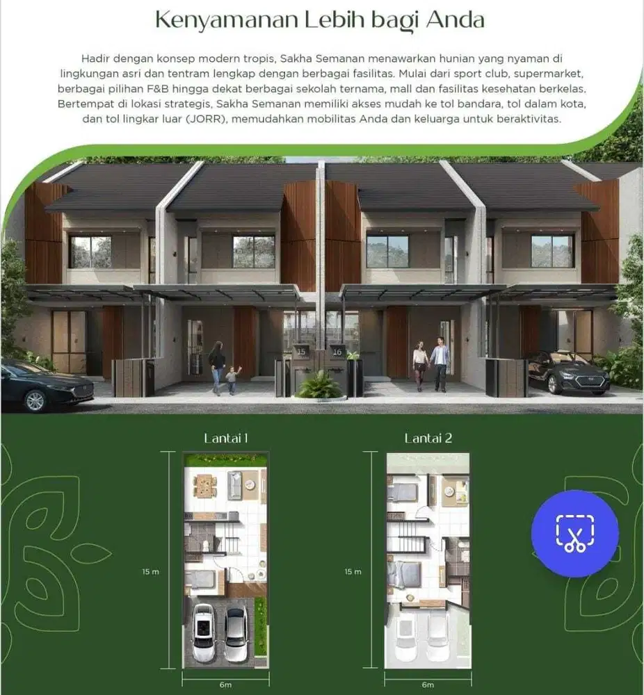 Rumah Baru 2 Lantai Taman Semanan Indah Bonus Bphtb & AJB