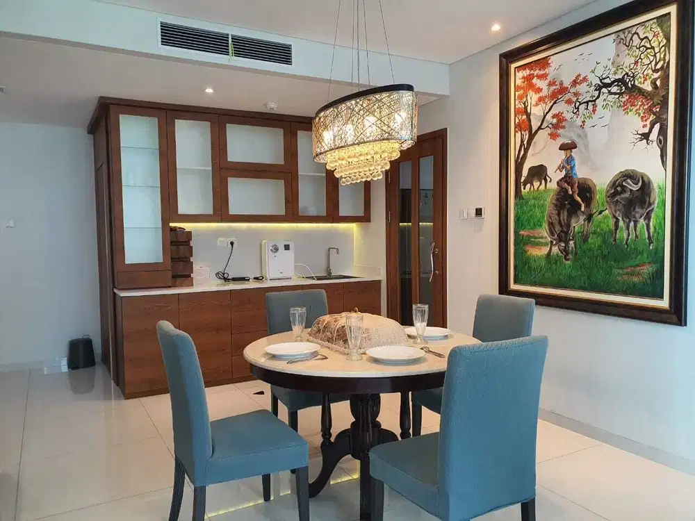 Disewa Apartemen Regatta 3BR Full Furnish View Laut