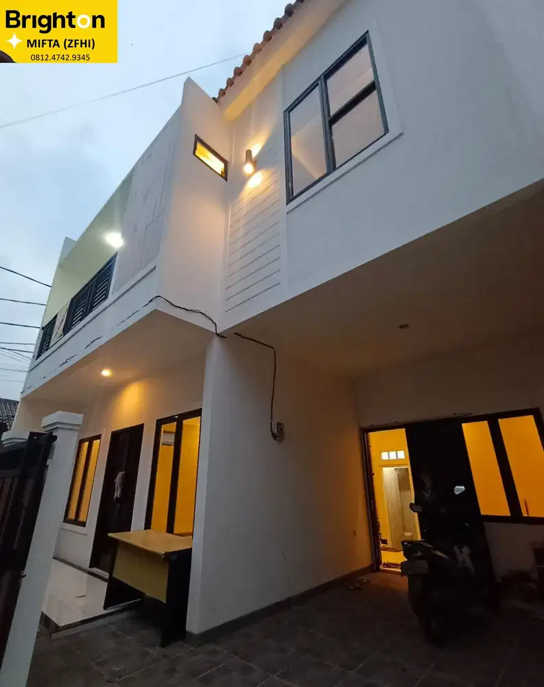 34. Dijual Cepat  Rumah 2 Lantai di Jalan Kebon Kopi Bintaro Sektor 3