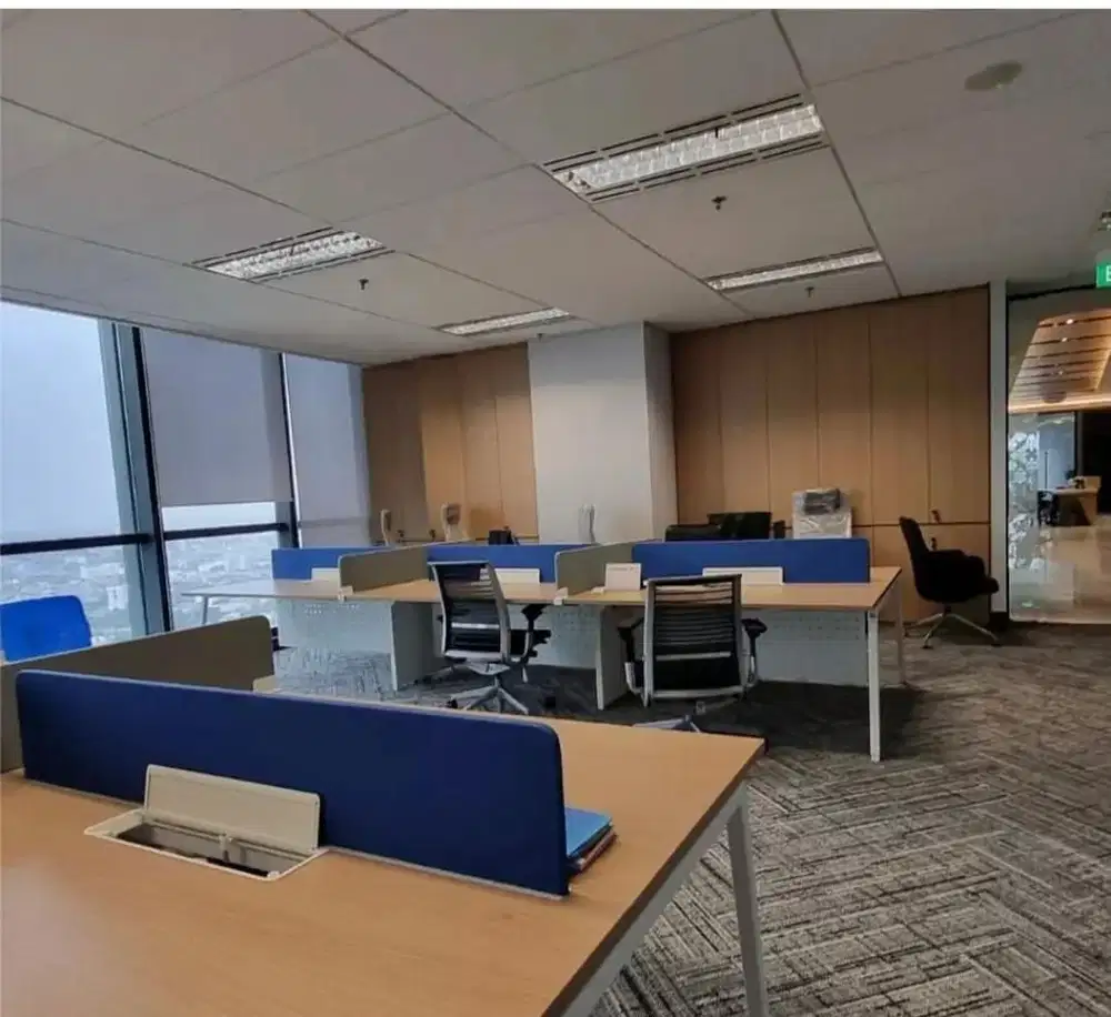 Sewa Kantor 1 Lt Full 1900 m2 Full Furnish di Prosperity Tower SCBD