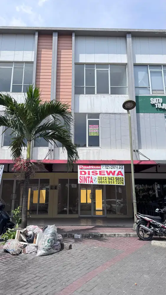 Disewa Ruko 3 Lt Sorrento Square Gading Serpong. Posisi Boulevard