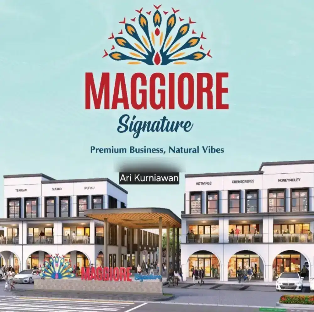 Ruko MAGGIORE signature Premium Business Natural Vibes 3,1m Lakeview