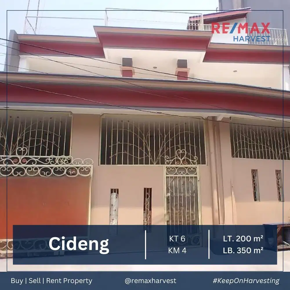 DISEWAKAN MURAH RUKO/RUKAN LEBAR 10 METER LOKASI STRATEGIS CIDENG