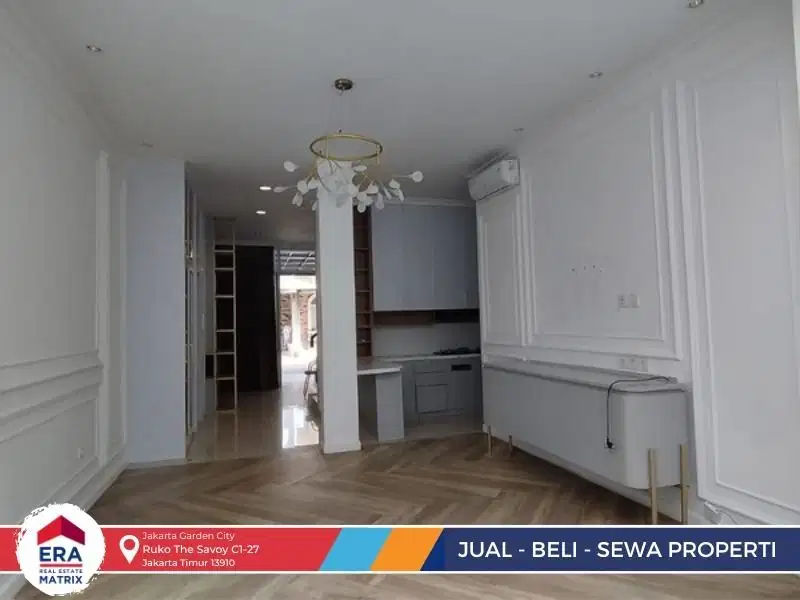 JUAL CEPAT Rumah Mewah Bebas Banjir Full Furnished Di Cluster La Seine