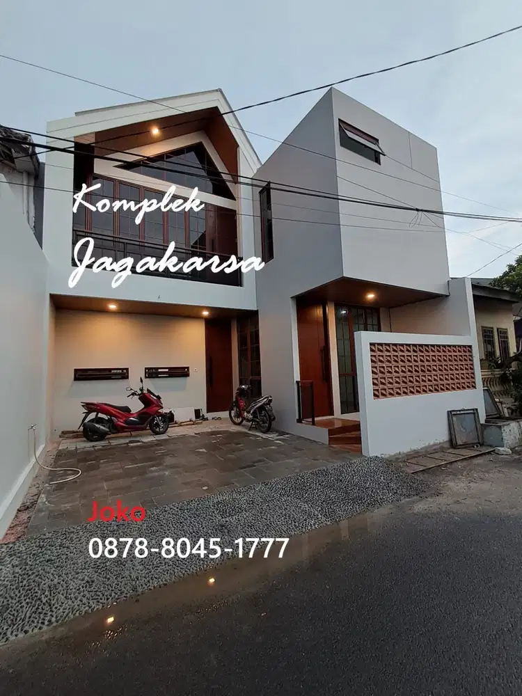 Rumah Baru dan Mewah Komplek area Jl. Sadar, Ciganjur, Jagakarsa