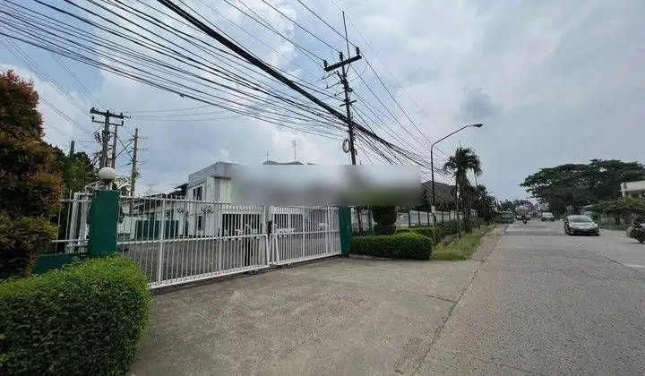 Pabrik 4700m2, pinggir jalan raya, gunung putri, zona industri