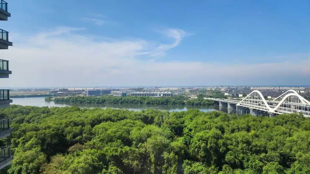 Disewa Apartemen Gold Coast 2BR uk72m Furnished Sea View at Jakut