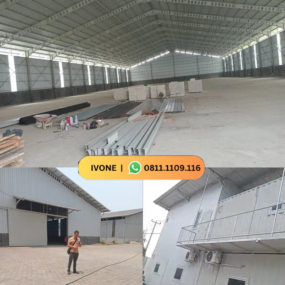 Dijual dan disewa gudang Ciujung Serang 19 M sewa 950 jt/tahun