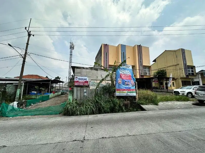 tanah bagus pinggir jalan raya ciapus