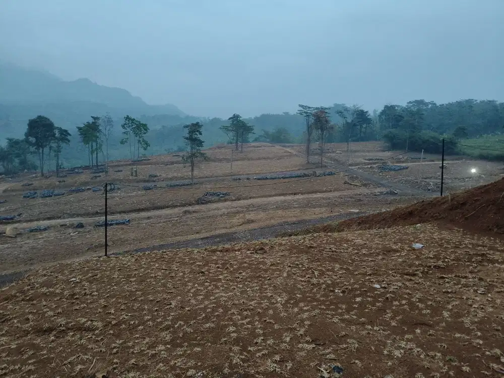 Tanah Murah Di Bogor,SHM,Zona Kuning,View Pegunungan Asri Dekat Jakrta