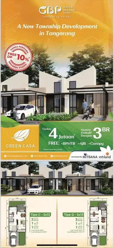 Green Bestari Park cluster ekslusif baru di Talaga Bestari Tanpa Dp