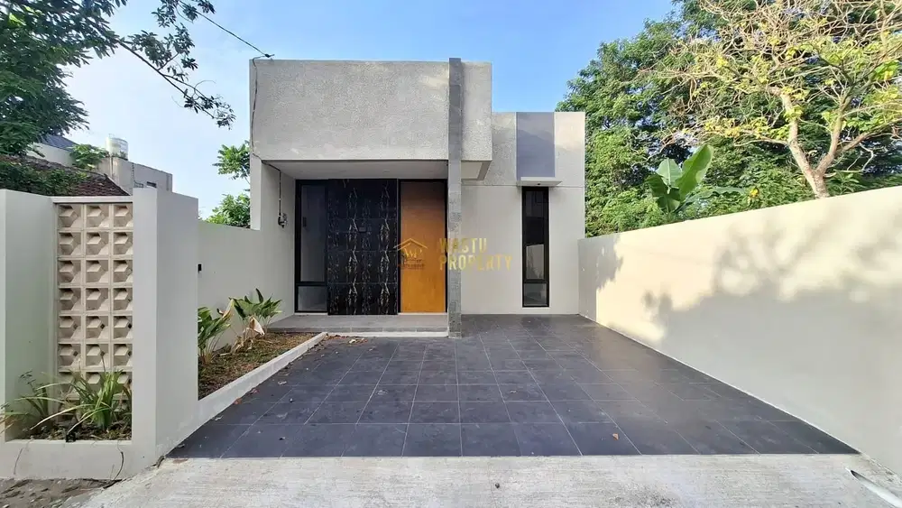 RUMAH MURAH, MINIMALIS MODERN DEKAT SD MODEL SLEMAN
