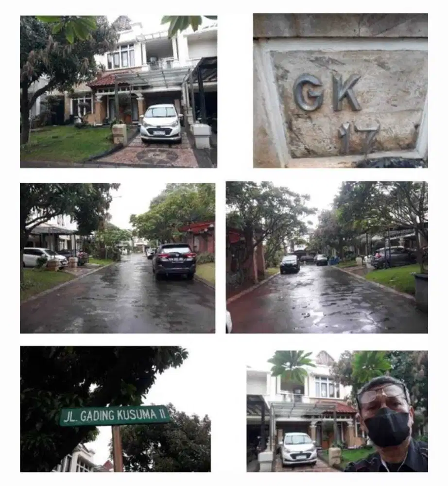 Dijual Rumah Lelang HGB Perumahan Gading Kusuma