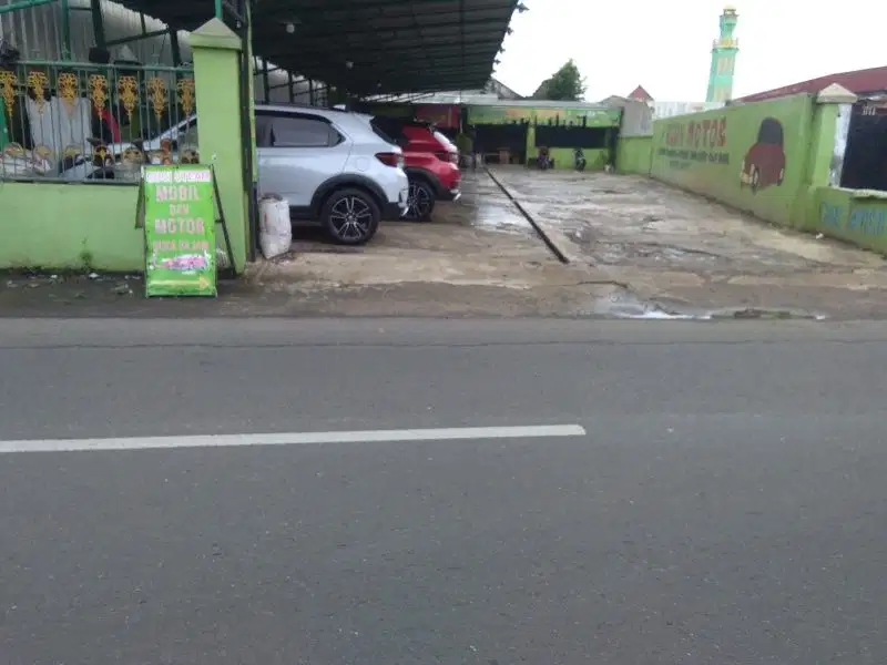 di jual cepat tempat usaha cuci mobil motor masih aktif