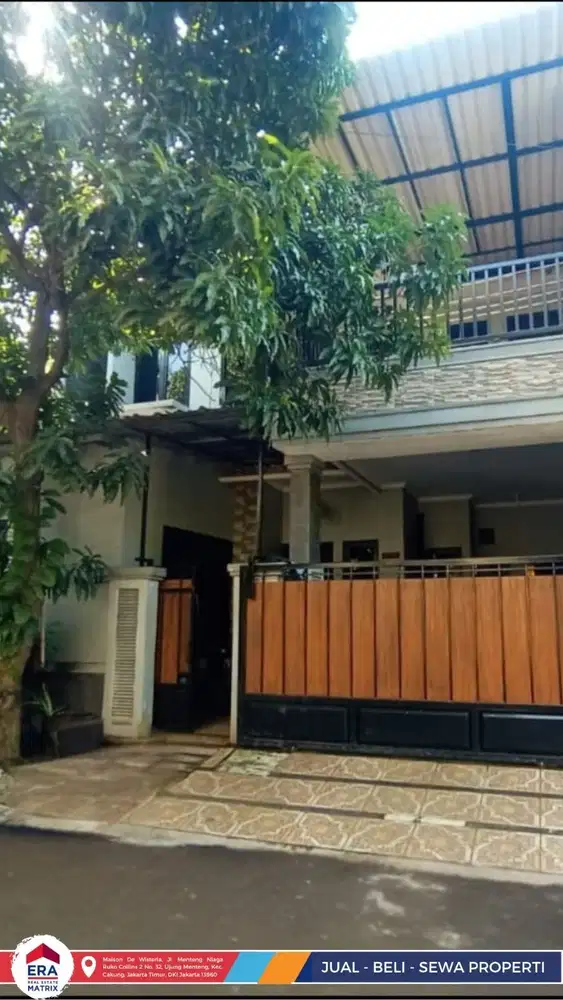Rumah 2 lantai Metland Menteng baru renov ada balkon jual cepat