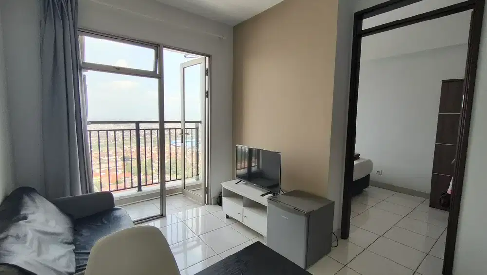 Apartement M Square Cibaduyut 2BR Lt 27 View Gunung, semi furnished