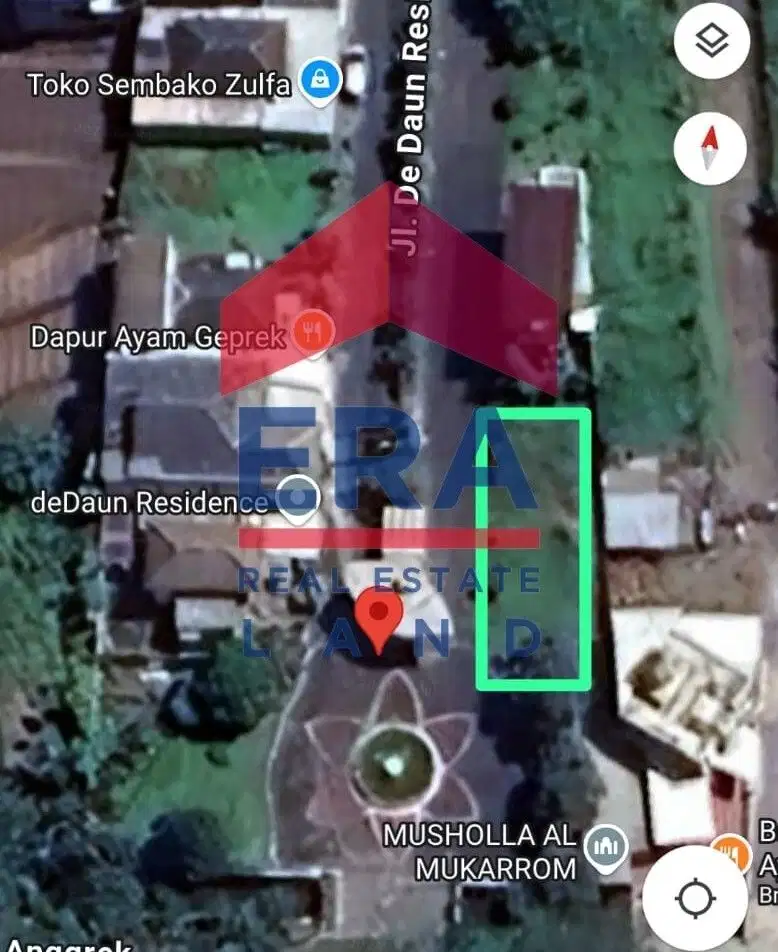 Dijual Tanah di Perumahan De Daun Residence Batu