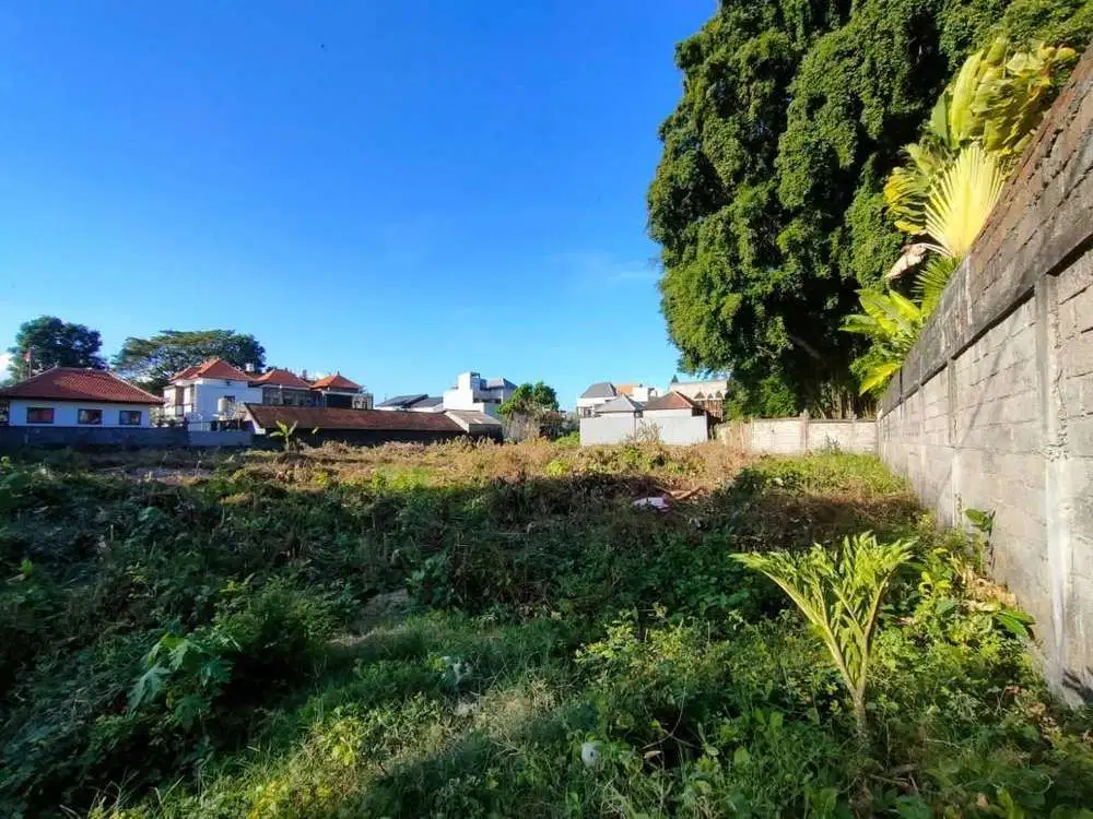 Tanah Area Villa Lingkungan Tenang di Sanur