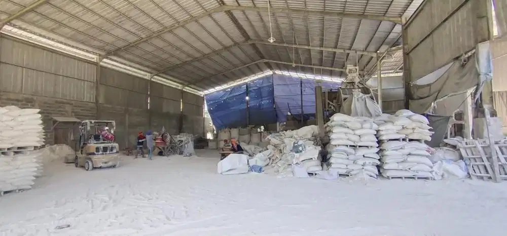 Pabrik Pengolahan Kapur Calcium Carbonat Padalarang kabupaten Bandung