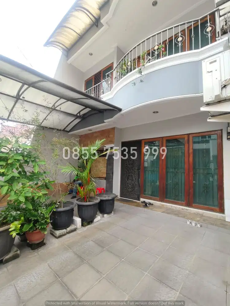 Rumah Siap Huni Taman Ratu Row 2 mobil Area nyaman