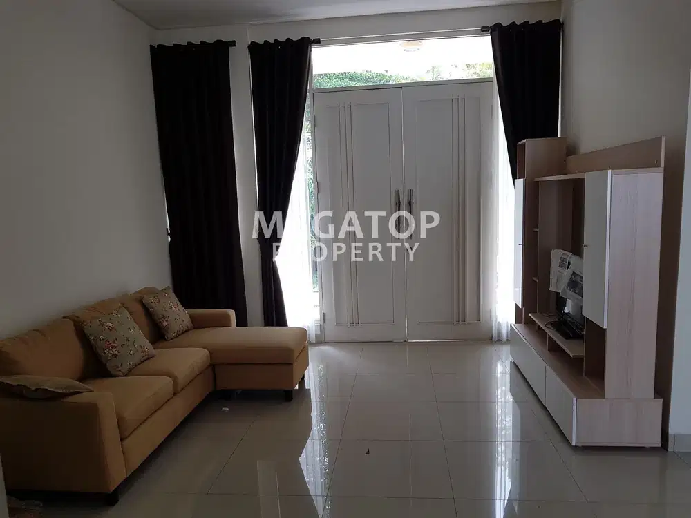 Rumah Full Furnish Disewa di BSD City, Residence One Siap Huni