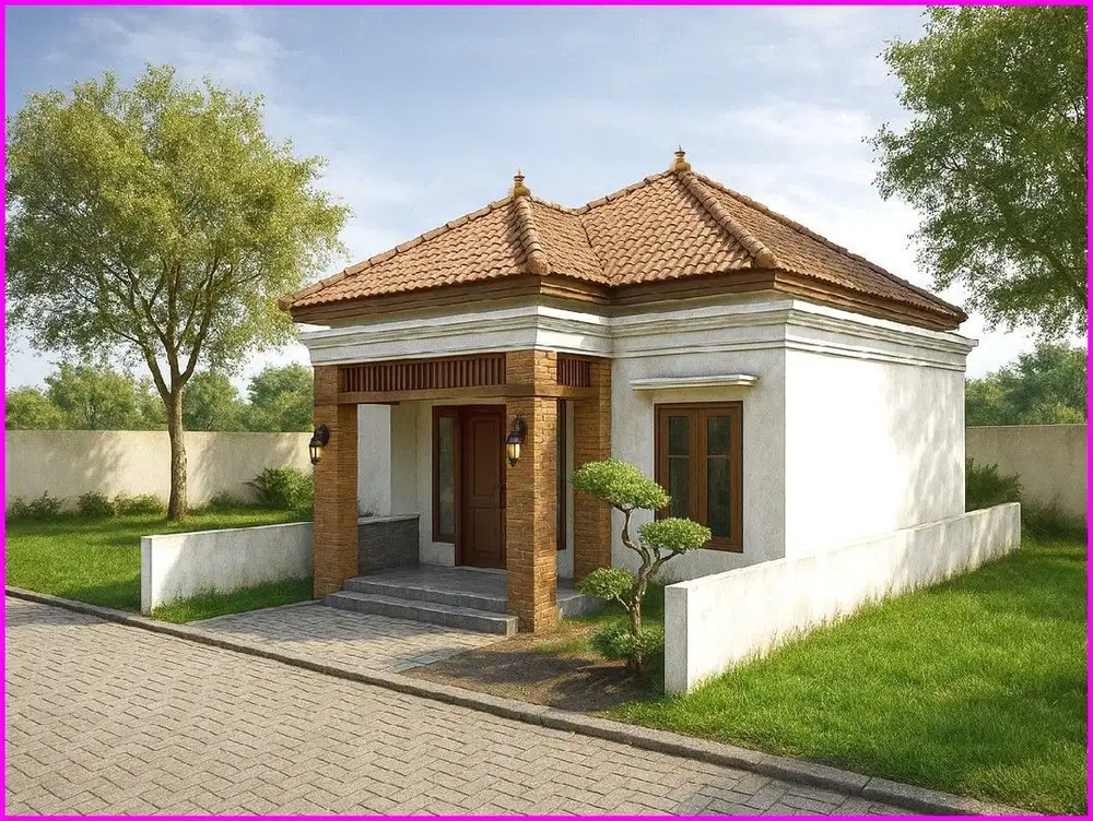 Gotakan Panjatan Kulon Progo, Dijual Rumah  Jogja 1 Lantai Model Bali Style