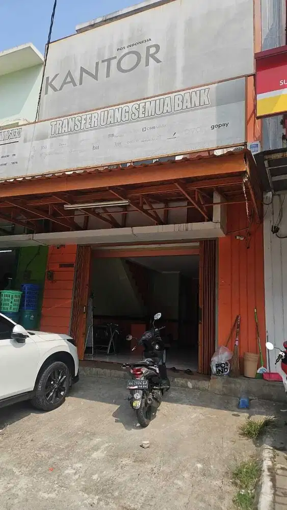 Di jual BU ruko sudirman indah tigaraksa tangerang