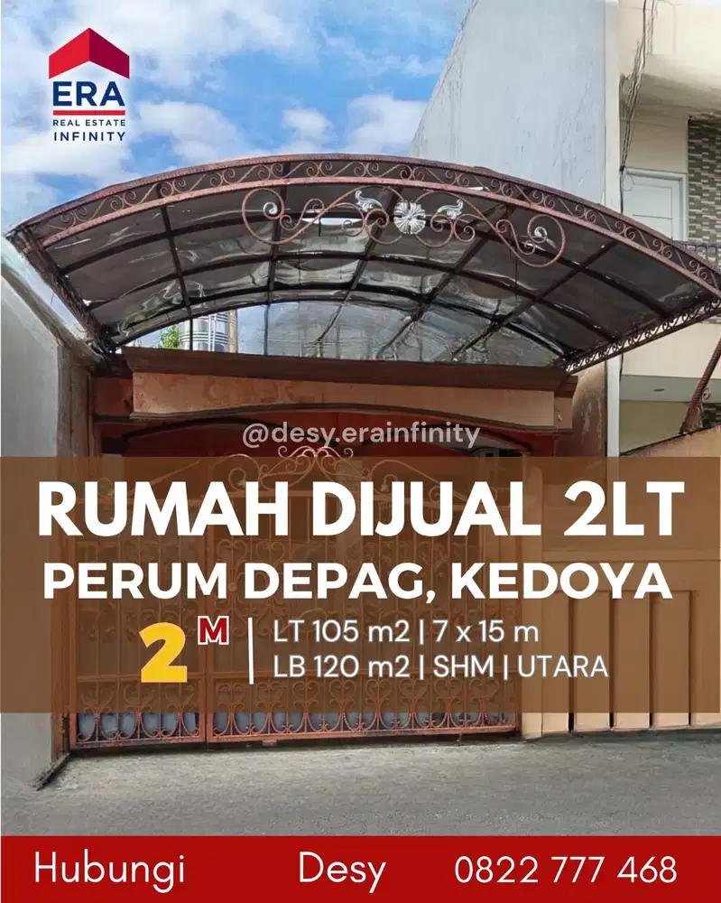 Dijual Murah Rumah di Palapa, Kedoya, Jakarta Barat
